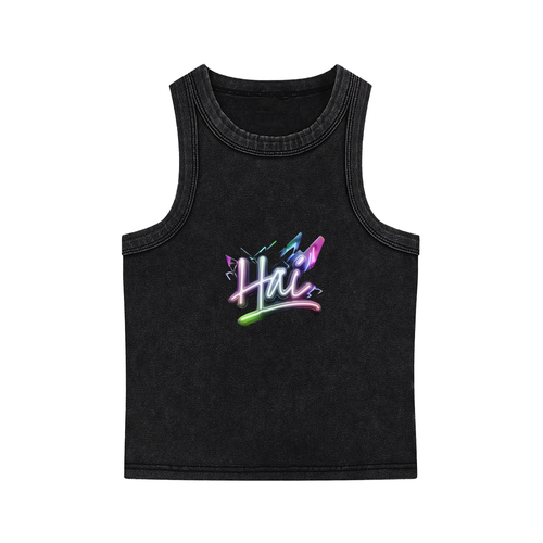 HAI Snow Washed Tank Top
