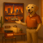 Pixel Perfect: Austin Skyline at Sunset