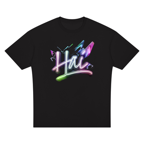 HAI Graphic Oversized T-Shirt