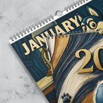 Homelandai Cartoon Wall Calendar (2026)