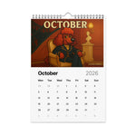 Homelandai Cartoon Wall Calendar (2026)