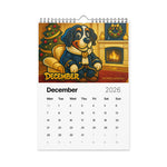 Homelandai Cartoon Wall Calendar (2026)