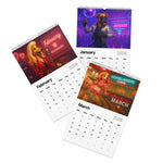 HomelandAi Retro 80's Wall Calendar (2026)