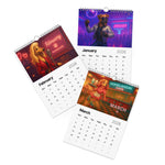 HomelandAi Retro 80's Wall Calendar (2026)