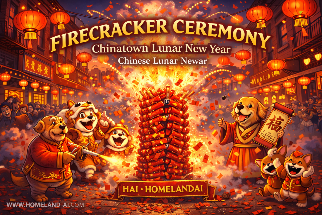 The Firecracker Ceremony: Igniting the New Year in Chinatown