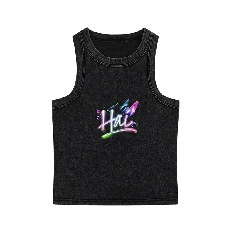 HAI Snow Washed Tank Top