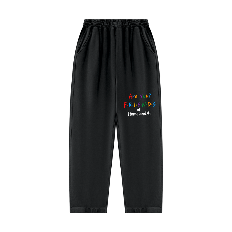 Are You Friends? HomelandAI Statement Sweatpants