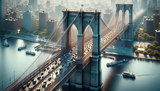 Brooklyn Bridge in Morning Light