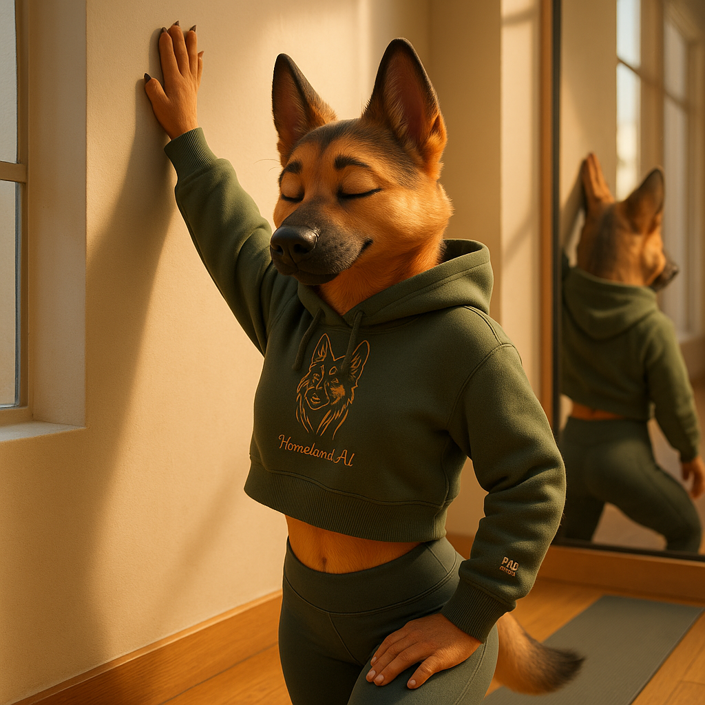 HAI German Shepherd Crop Hoodie