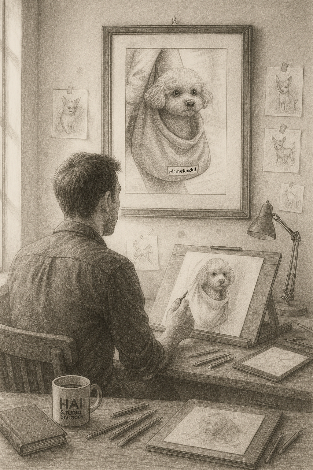 City Companion – HomelandAI Sketch Series