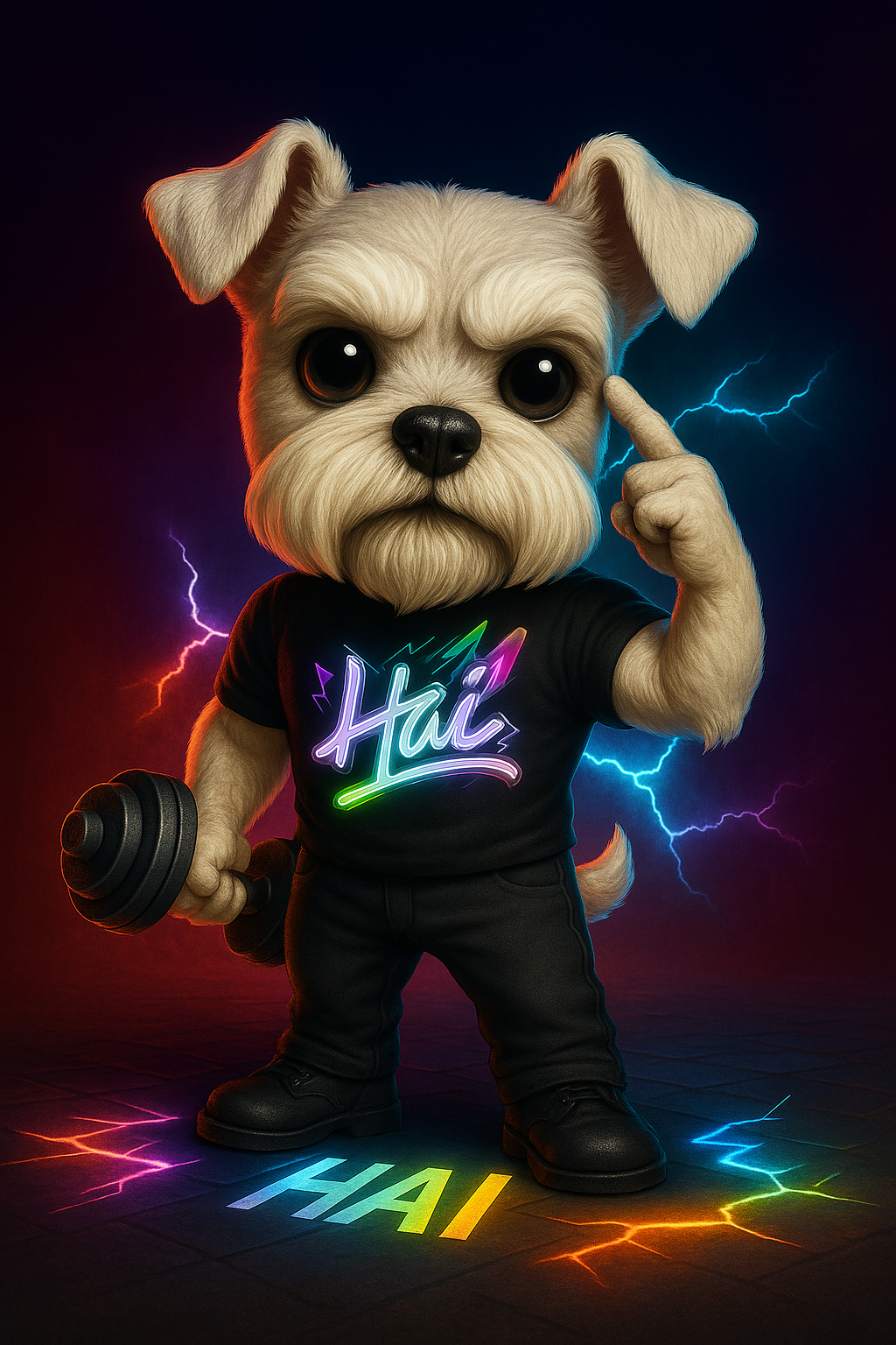 HAI Neon Glow T-Shirt