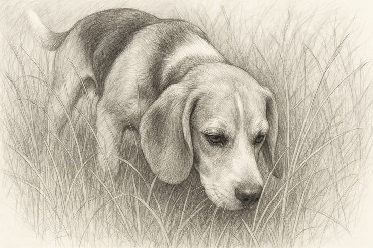 Trail of Scent – HomelandAI Sketch Series