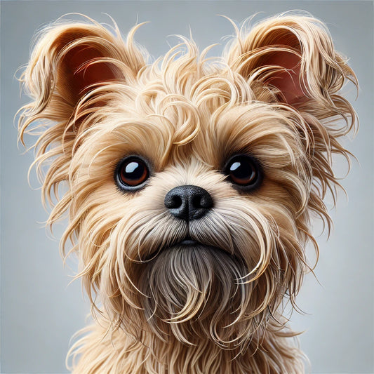 Affenpinscher Close-Up: Mischievous Elegance